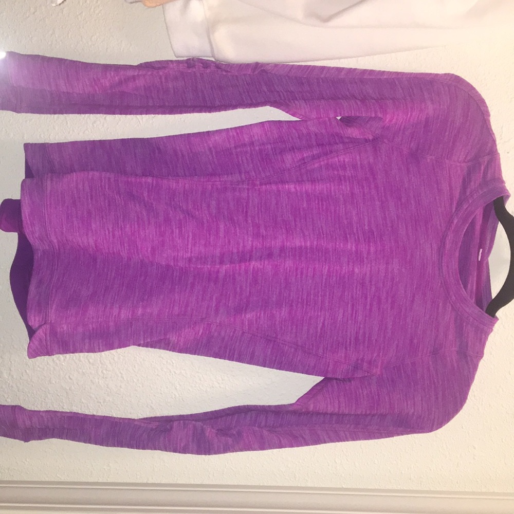 Bright purple lululemon long sleeve